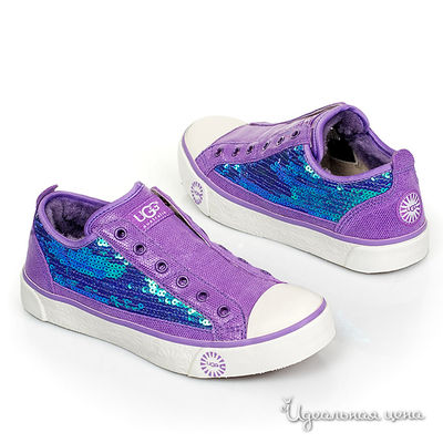 Кроссовки UGG, цвет цвет фиолетовый