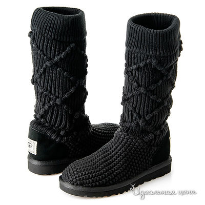 Сапоги UGG, цвет цвет черный