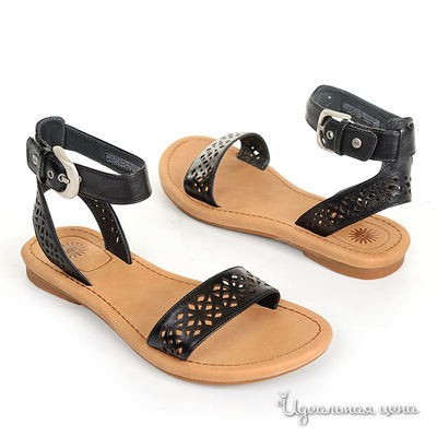 Сандалии UGG, цвет цвет черный