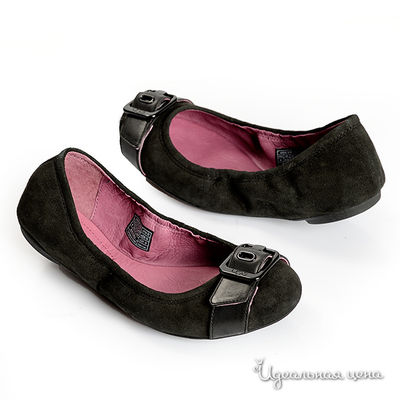 Балетки UGG, цвет цвет черный