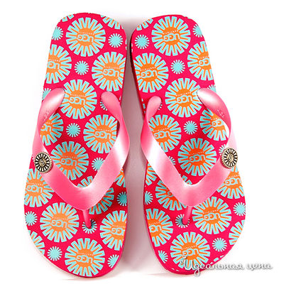 Вьетнамки UGG, цвет цвет фуксия