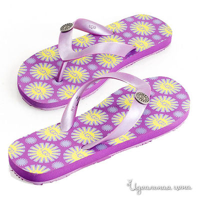 Вьетнамки UGG, цвет цвет фиолетовый