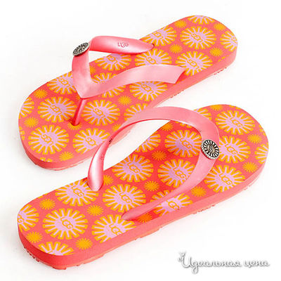 Вьетнамки UGG, цвет цвет красный