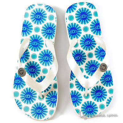 Вьетнамки UGG, цвет цвет жемчужный