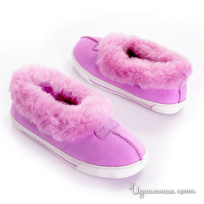 Тапочки UGG, цвет цвет сиреневый