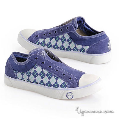 Кеды UGG, цвет цвет бледно-сиреневый