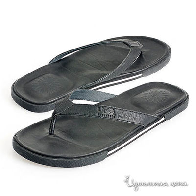 Вьетнамки UGG, цвет цвет черный