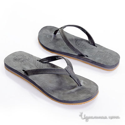 Вьетнамки UGG, цвет цвет темно-серый