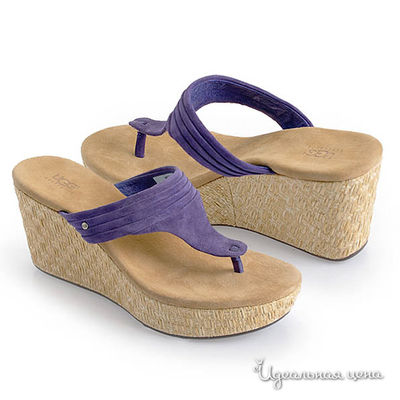 Босоножки UGG, цвет цвет синий