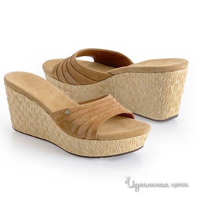 Босоножки UGG, цвет цвет светло-коричневый