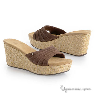 Босоножки UGG, цвет цвет коричневый