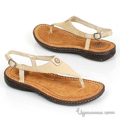 Босоножки UGG, цвет цвет кремовый