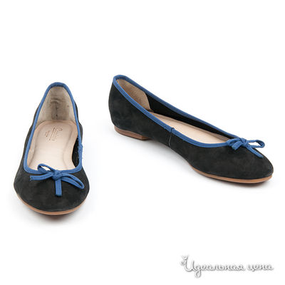 Балетки Capriccio, цвет цвет черный / синий