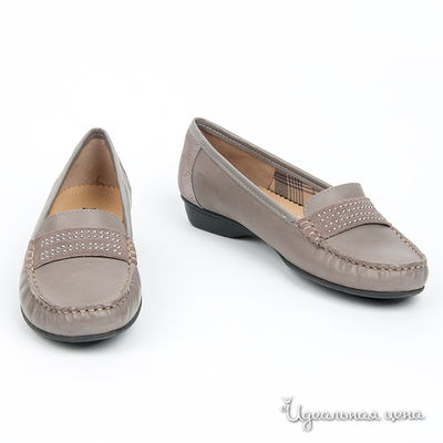 Мокасины Capriccio, цвет цвет серый