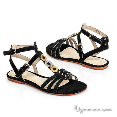 Босоножки UGG, цвет цвет черный