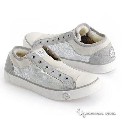 Кеды UGG, цвет цвет белый / серебристый