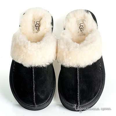 Тапочки UGG, цвет цвет черный