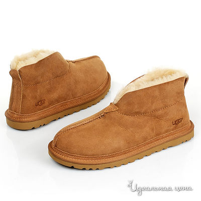 Ботинки UGG, цвет цвет светло-коричневый