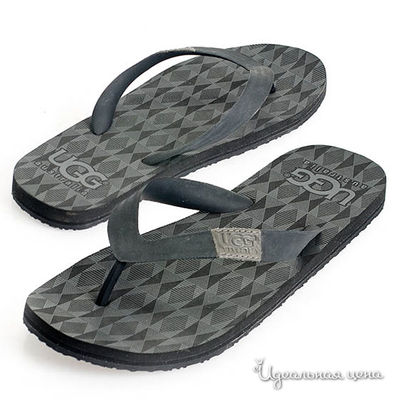 Вьетнамки UGG, цвет цвет черный