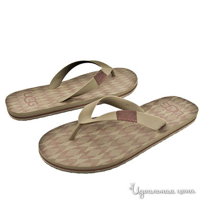 Вьетнамки UGG, цвет цвет болотный