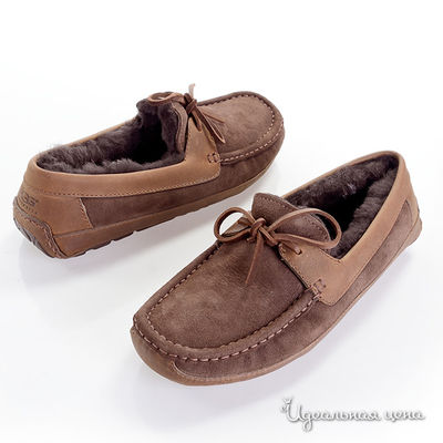 Тапочки UGG, цвет цвет коричневый