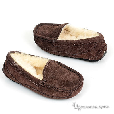 Мокасины UGG, цвет цвет коричневый