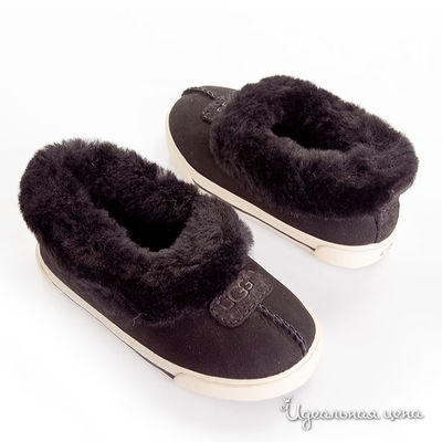 Тапочки UGG, цвет цвет черный