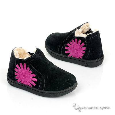Ботинки UGG, цвет цвет черный