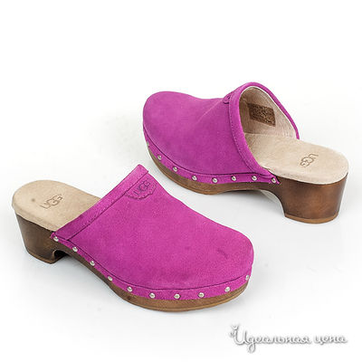 Сабо UGG, цвет цвет розовый