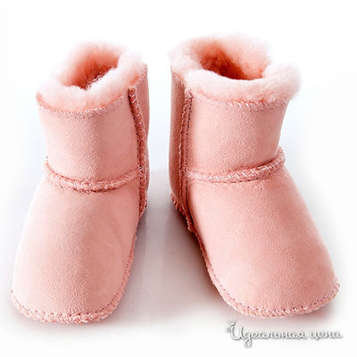 Пинетки UGG, цвет цвет розовый