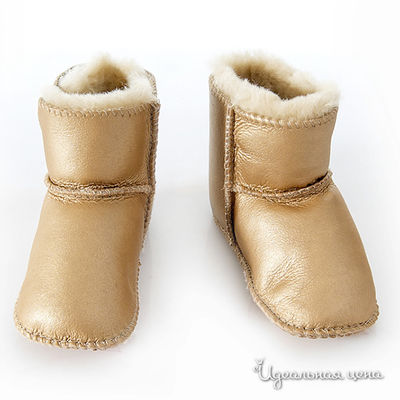 Пинетки UGG, цвет цвет светло-золотистый