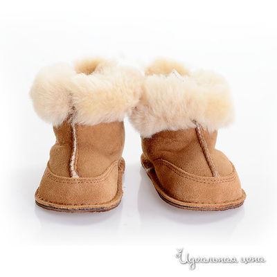 Пинетки UGG, цвет цвет светло-коричневый