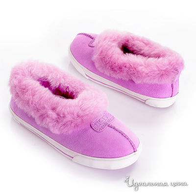 Тапочки UGG, цвет цвет сиреневый