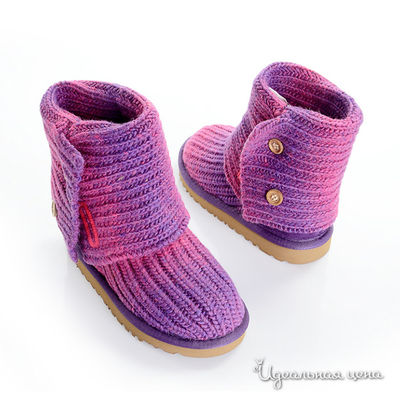 Сапоги UGG, цвет цвет розовый