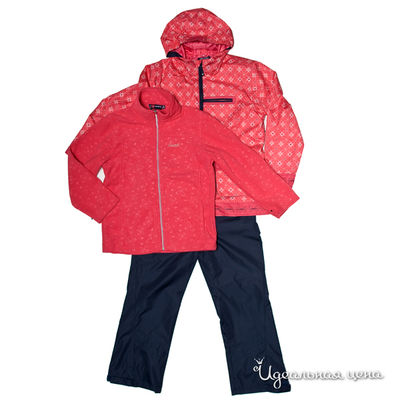 Комплект Gusti, цвет цвет красный / белый / темно-синий