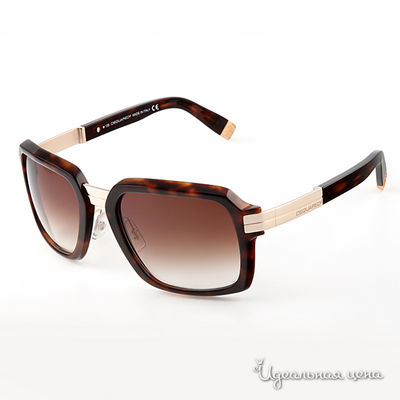 Очки Dsquared2, цвет цвет коричневый