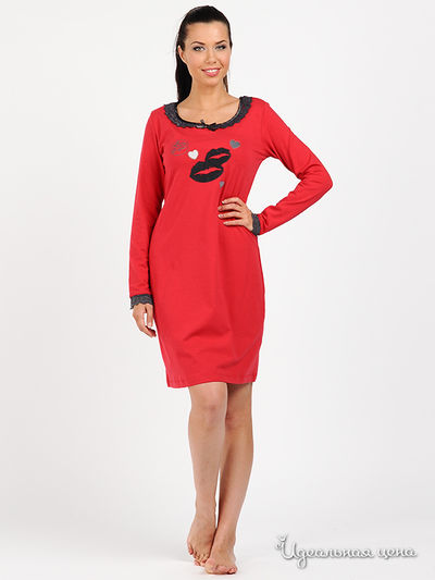 Сорочка Relax Mode, цвет цвет красный