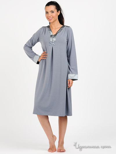 Сорочка Relax Mode, цвет цвет серо-голубой