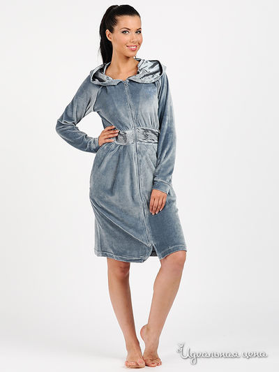 Халат Relax Mode, цвет цвет серо-голубой