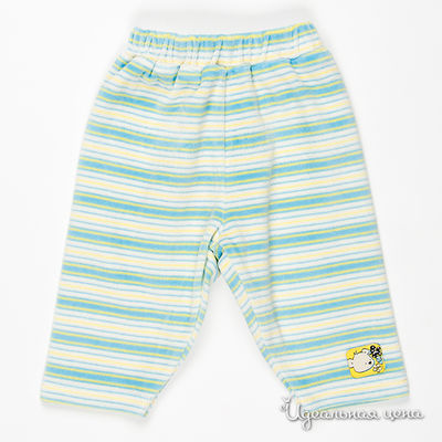 Брюки Liliput, цвет цвет белый / голубой / желтый