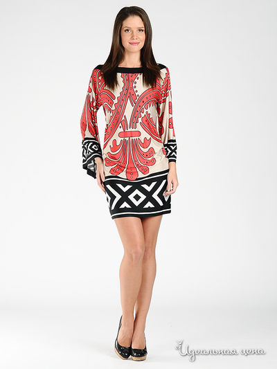 Платье Analily, цвет цвет мультиколор