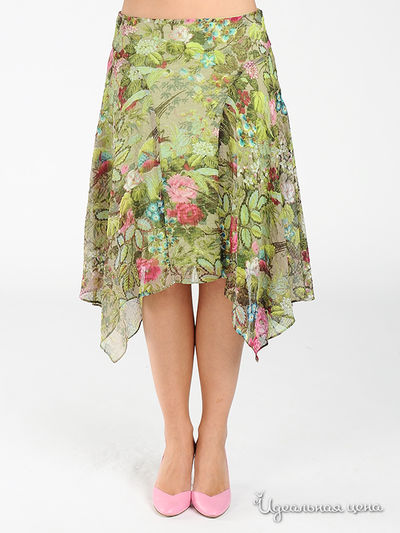 Юбка Eva Franco, цвет цвет мультиколор