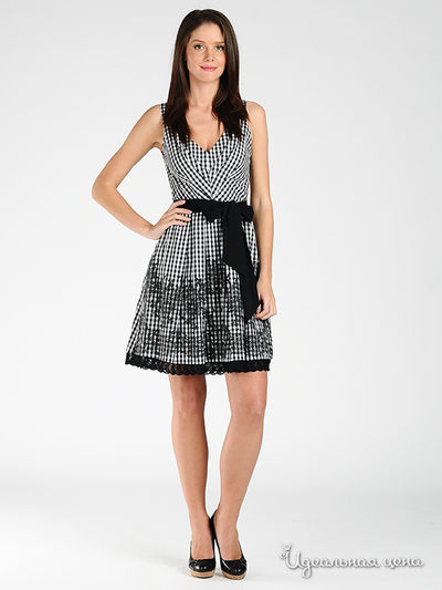 Платье Eva Franco, цвет цвет белый / черный