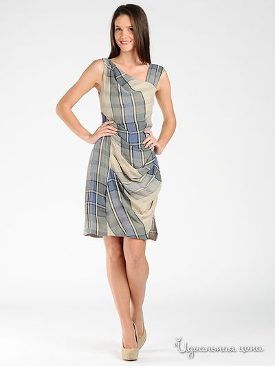 Платье Eva Franco, цвет цвет мультиколор