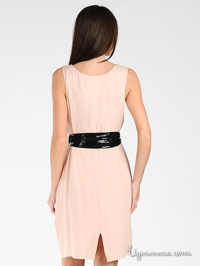 Платье Eva Franco женское, цвет персиковый / черный