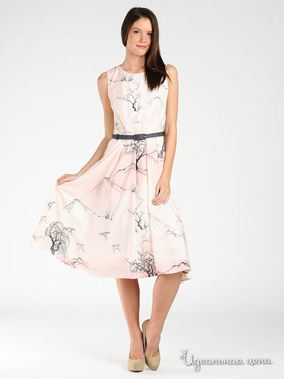 Платье Eva Franco, цвет цвет розовый / черный