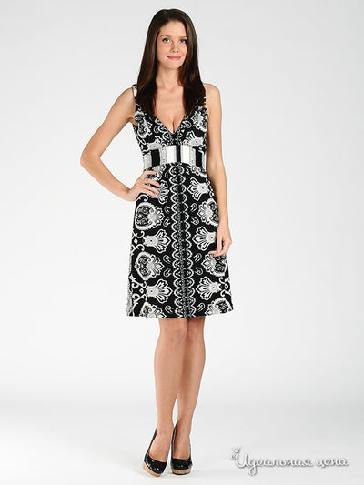 Платье Eva Franco, цвет цвет белый / черный