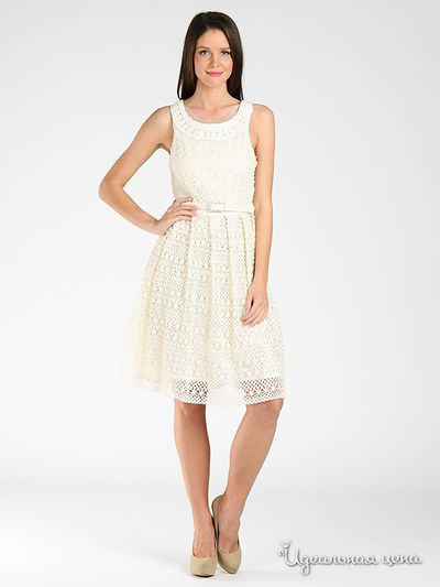 Платье Eva Franco, цвет цвет тускло-кремовый