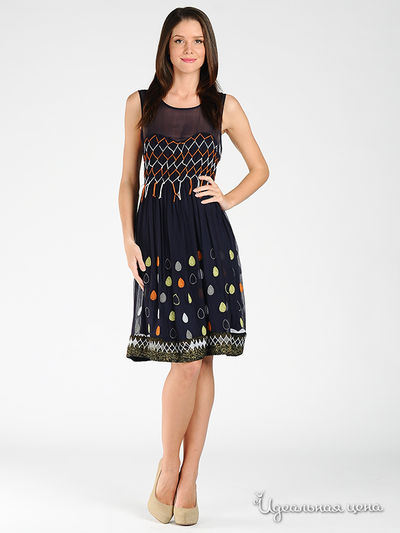 Платье Eva Franco, цвет цвет мультиколор