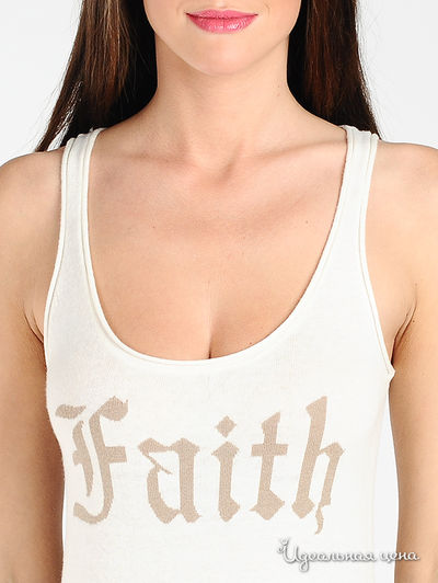 Туника Faith connexion женская, цвет белый